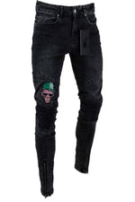 Men's pants with embroidery