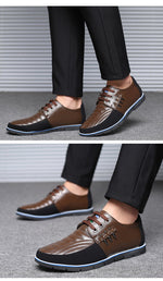 Shoes for men made of genuine leather