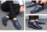 Shoes for men made of genuine leather