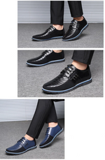 Shoes for men made of genuine leather