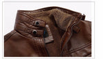 Leather  Men Jacket