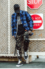 Men's camouflage joggers