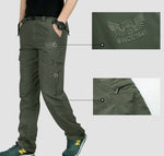 Breathable waterproof men's pants