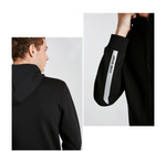 Men's fleece zipper sweatshirt