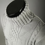men's sweater with a collar
