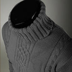 men's sweater with a collar