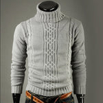 men's sweater with a collar
