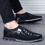 Men's leather shoes