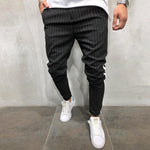 Stylish men's pants in a strip