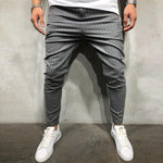 Stylish men's pants in a strip