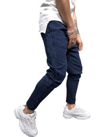 Stylish men's pants in a strip