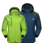 Fashionable waterproof jacket with a hood
