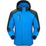 Fashionable waterproof jacket with a hood