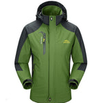 Fashionable waterproof jacket with a hood