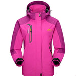 Fashionable waterproof jacket with a hood