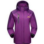 Fashionable waterproof jacket with a hood