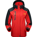 Fashionable waterproof jacket with a hood