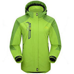 Fashionable waterproof jacket with a hood