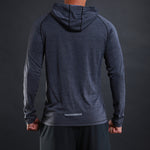 Light jacket with a hood