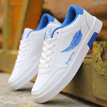 BORRUICE men's lace-up sneakers
