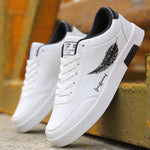 BORRUICE men's lace-up sneakers
