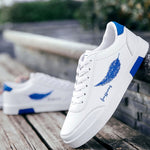 BORRUICE men's lace-up sneakers