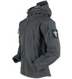 Men's combat waterproof fleece jacket