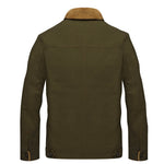Solid warm jacket for a real man