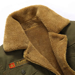 Solid warm jacket for a real man