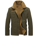 Solid warm jacket for a real man