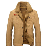 Solid warm jacket for a real man