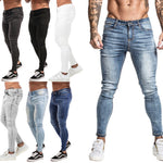 Men's Skinny Jeans Non-Ripped