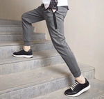Men's pants with pockets with zippers