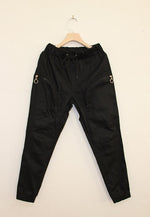 Dark Fitted Street Pants